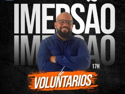 Imersão de Voluntarios